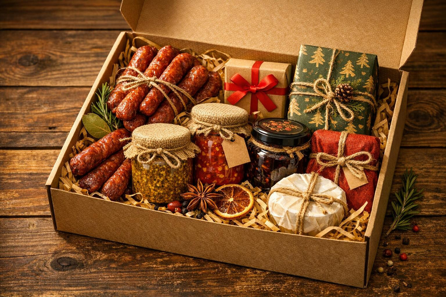 Tastefully curated gift packs for each event     Gift packs  offer a perfect combination of delicious sweet and seductive salt - a selection of handicraft compo