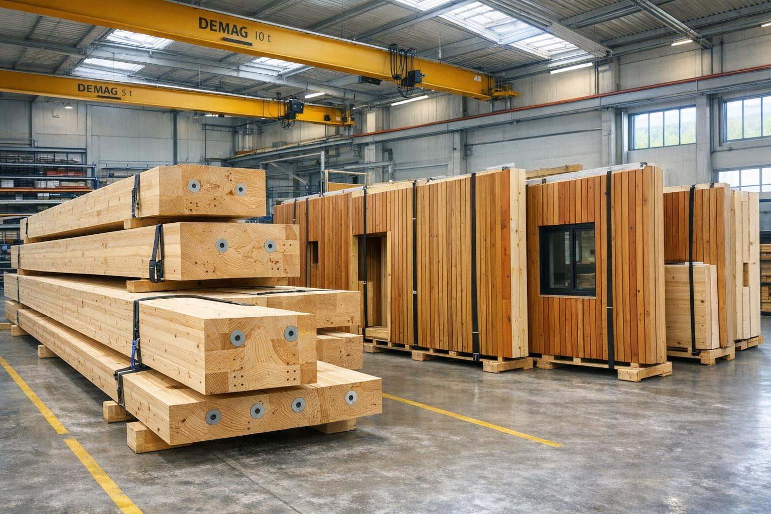 The advantages of limestone wood structures for large projects    The advantages of limestone wood structures  combine high endurance, modern aesthetics and pre