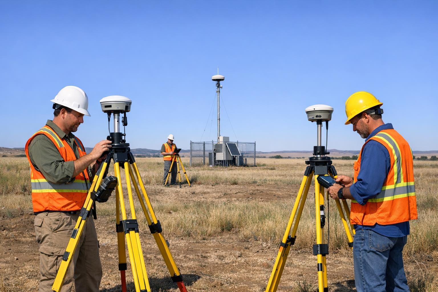 GNSS-based geodetic services  provide accurate and reliable coordination and altitude information throughout the construction and planning process. The services