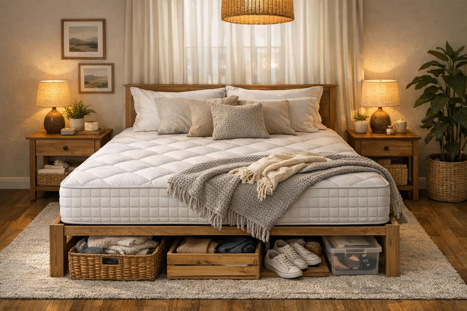 New bedroom - sleep better, keep the room in order   < Good sleep and functional home  start with the right choice: comfortable  madracks , durable  madracks