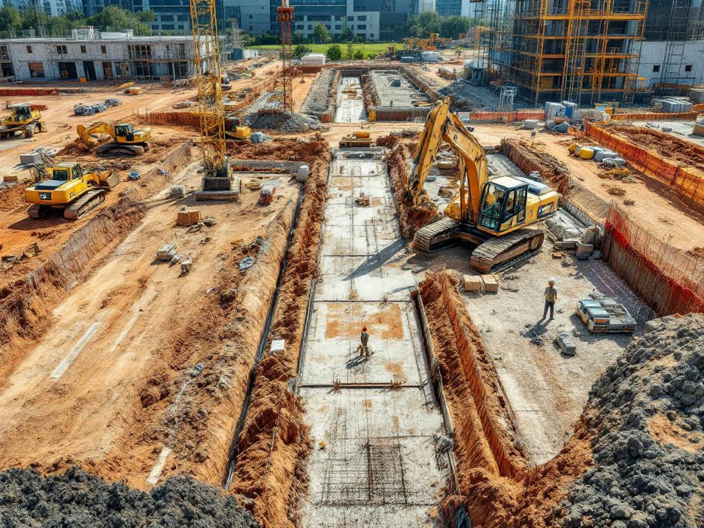 Full ground and ground solution  combining professional ground preparation, accurate soil planning and durable foundation construction. Each object receives a f