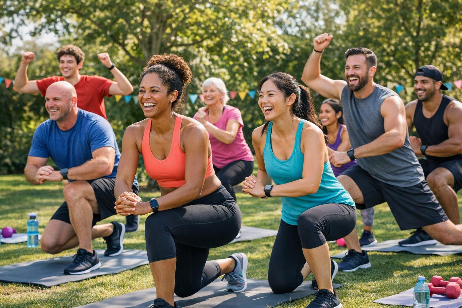 Group training forces - energy, motivation and rapid results Group ...