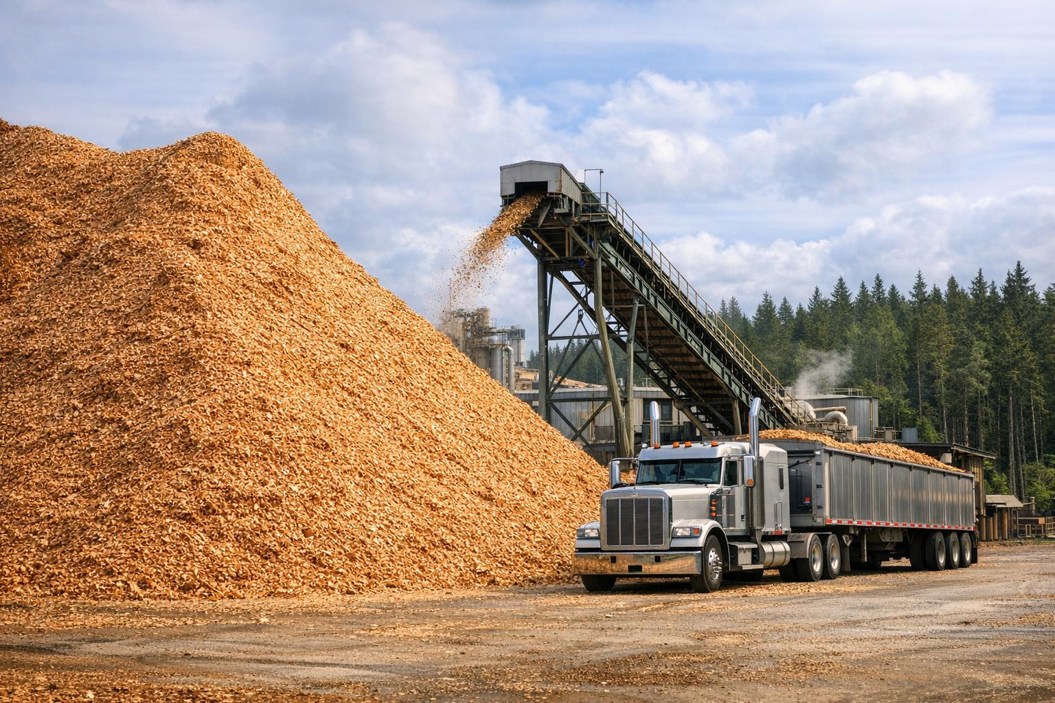Usalduslik ja tõhus hakkepuidu tootmine energiatootjatele Hakkepuidu ...