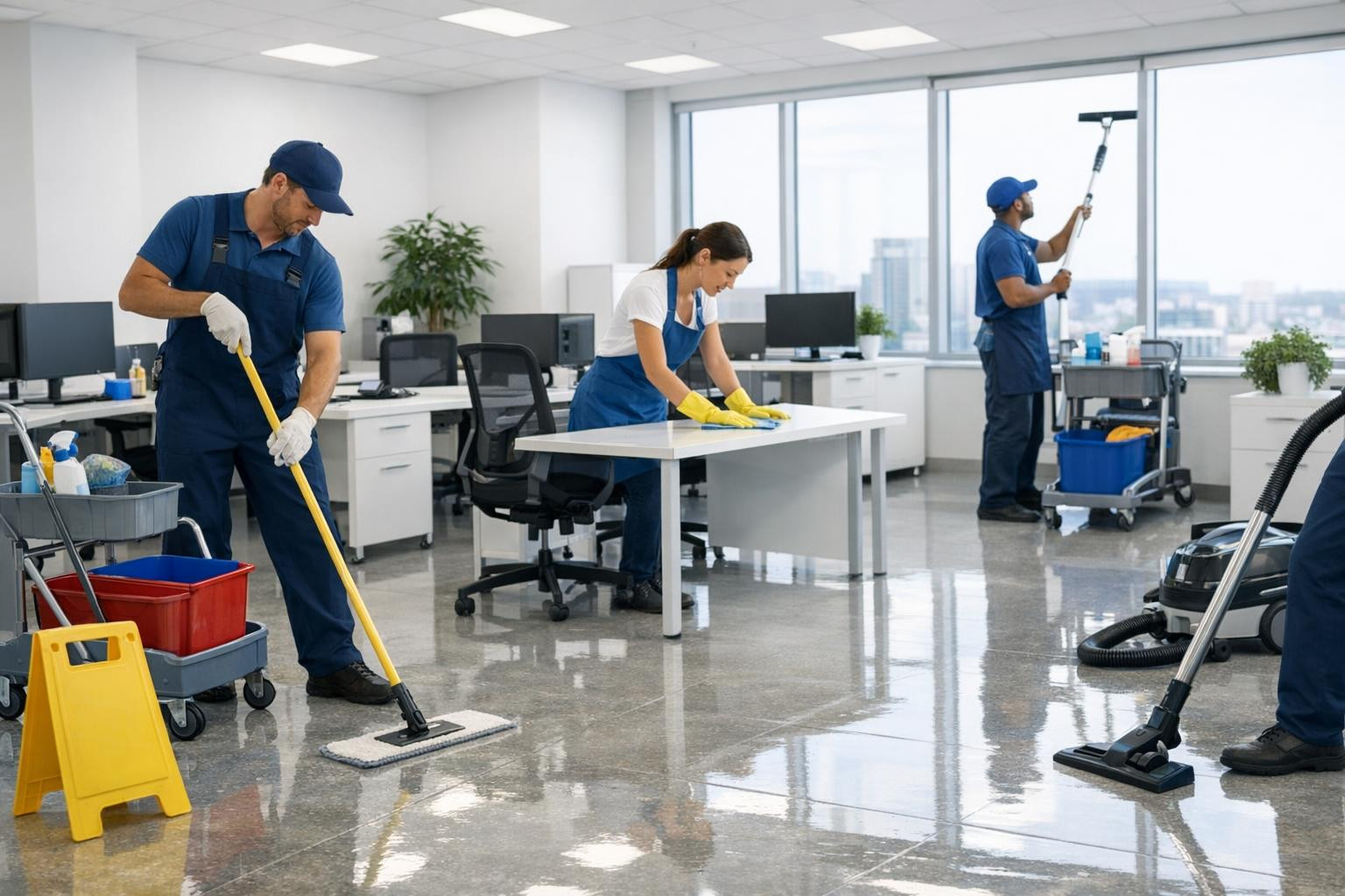 What does office maintenance include? Regular office cleaning ...