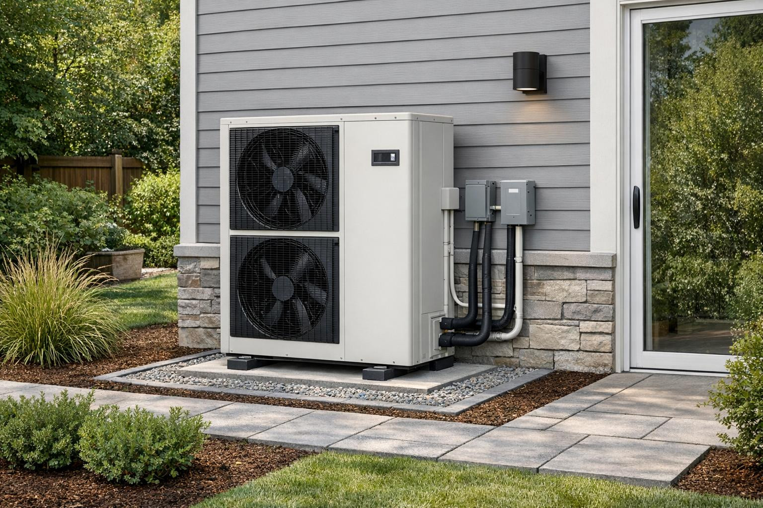 What do heat pumps offer?    Heat pumps  is a modern and efficient way of heating buildings and producing hot water for public consumption. The systems in the r