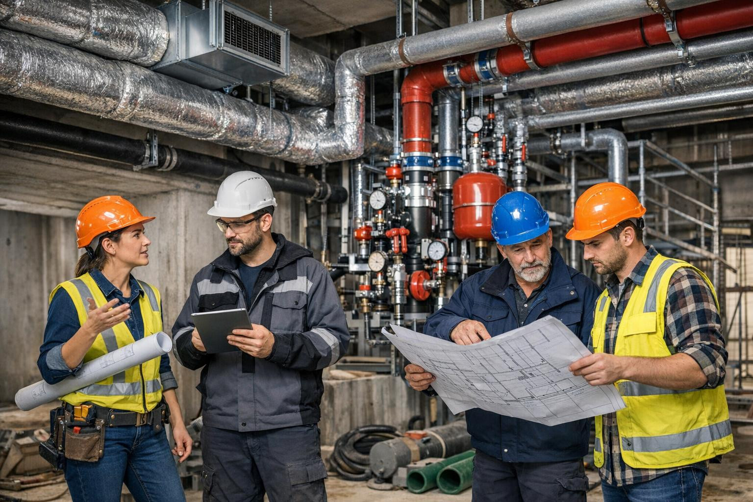 Full solutions for the design, installation and maintenance of heating, ventilation and climate systems  which combine the installation of heating, ventilation 