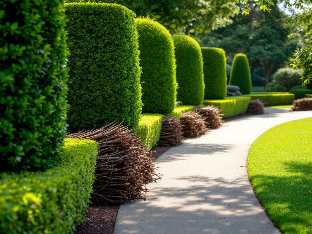 Cutting   ensures an aesthetic borderline, strengthens plant health and reduces the risk of accidents outside the premises. The works include precise cutting wo