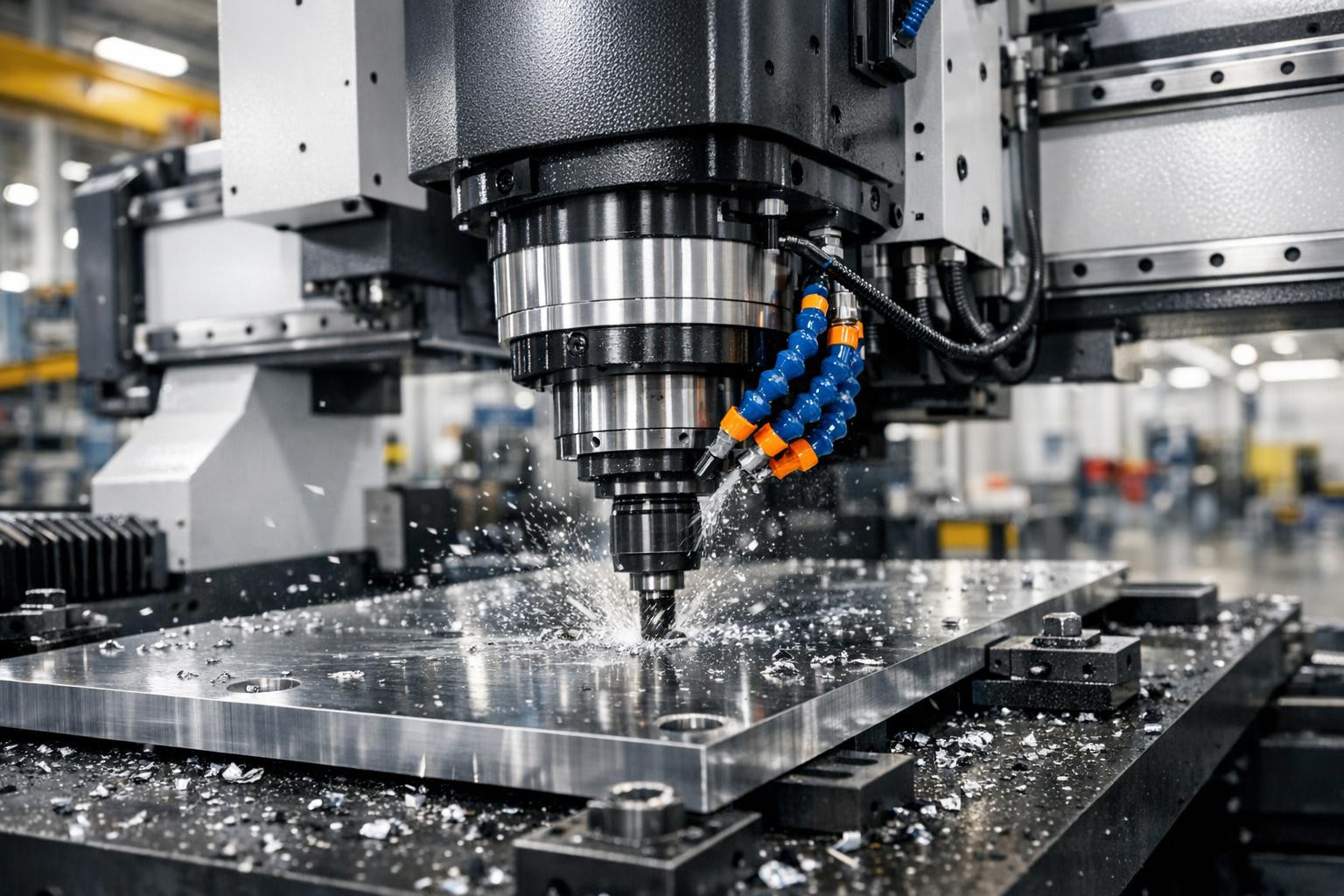 What is large-format milling?  The large-format milling means a large-scale 3-axis CNC milling customised for the production of large and complex parts. Suitabl