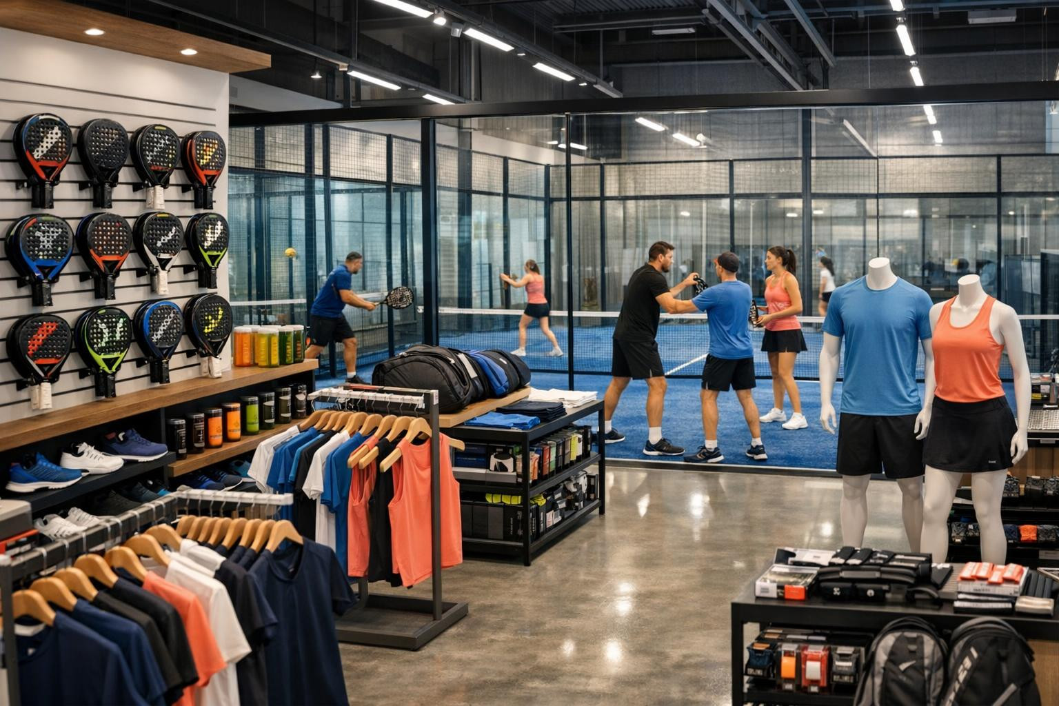 Everything necessary for an effective experience of padding and training     The comprehensive range of padding equipment   offers high-quality padding rackets,