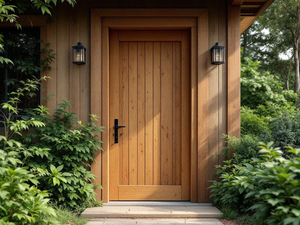 Foreign doors  give the first impression when entering and protecting the home from weather and unwanted intrusion. The weatherproof wooden structure with effec
