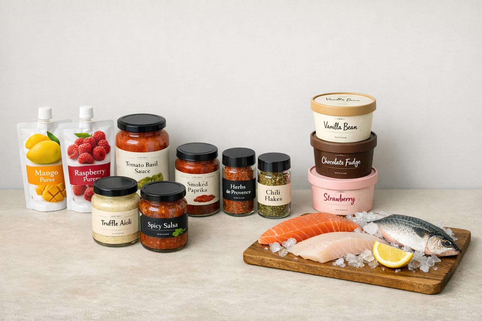 Taste, quality and sales success in a single package   The range of high-quality food solutions helps to create distinctive menus and shelf presentations that a