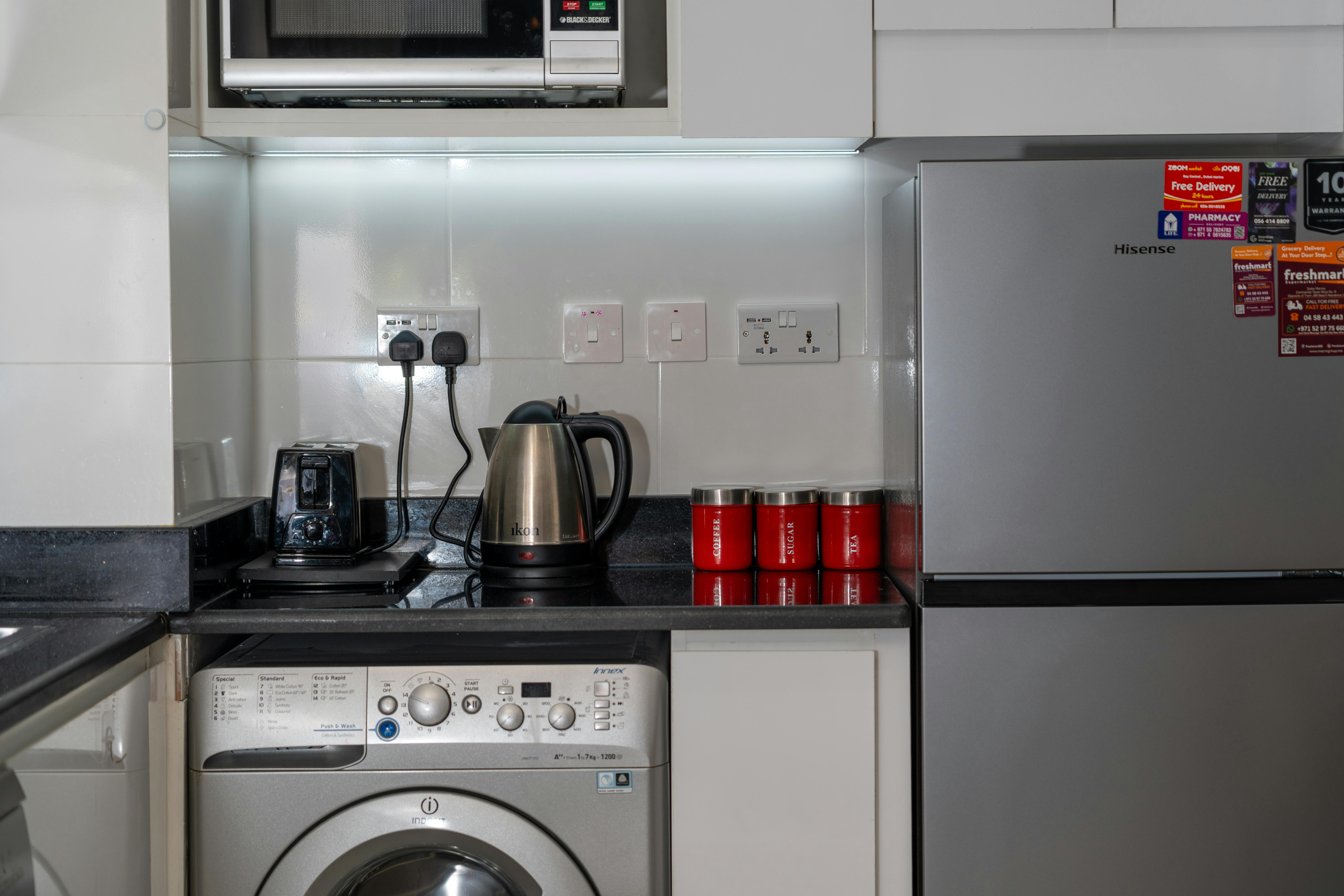 Practical solutions for everyday homework     The choice includes both large and small appliances , which make laundry, food and kitchen rutins quicker and more