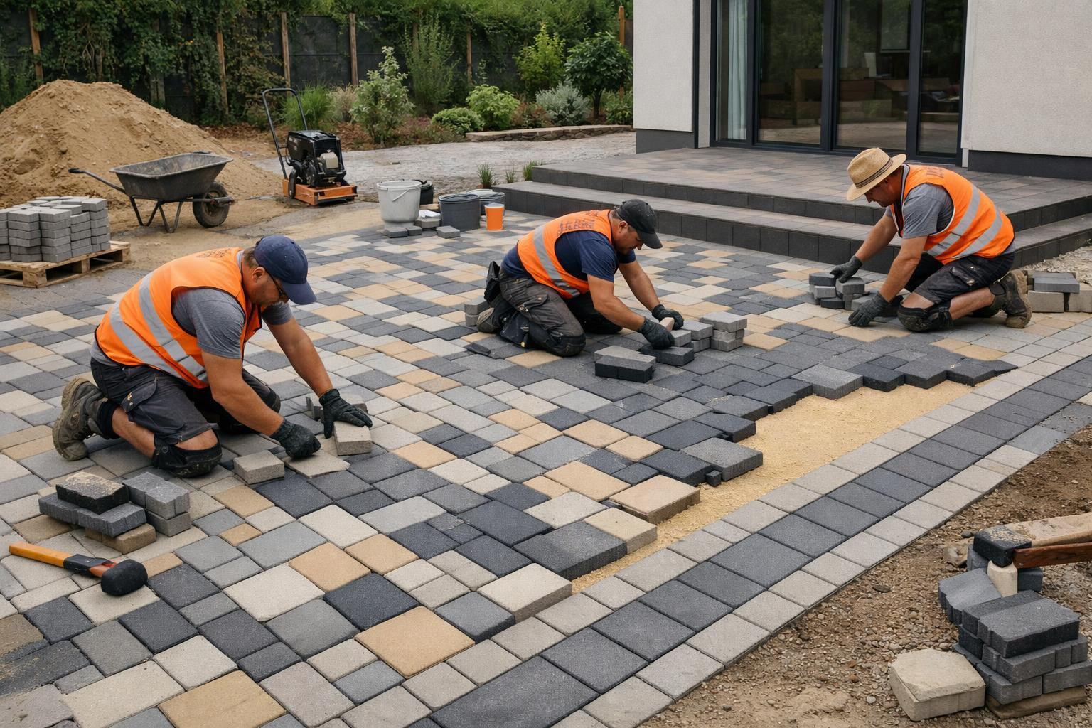 Installation   creates a flat, durable and designally pleasant surface that improves the appearance and comfort of the property. The service includes profession