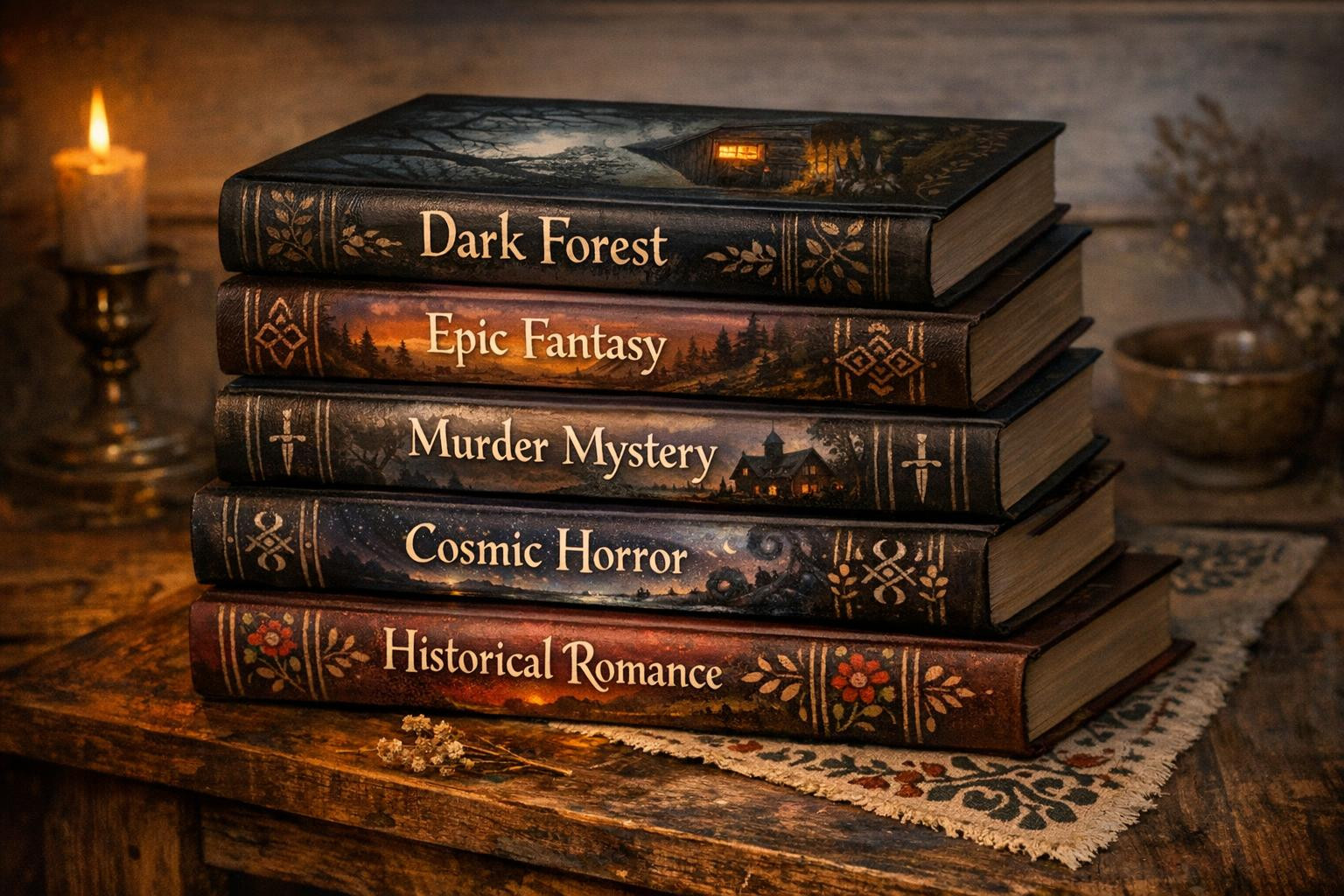 Discover deep experiences: criminal novels, fantasy and ethnography in print    The book   offers reading pleasure and aesthetic value - each volume is designed