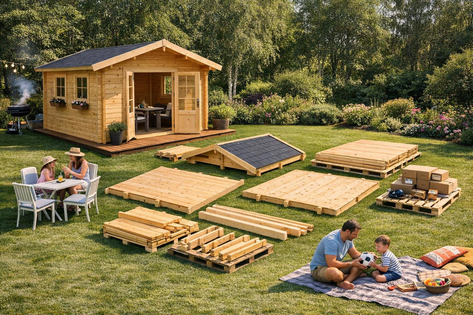 High-quality wooden gardens adapted to your needs     Wooded gardens  offer functionality and beauty at the same time: modular design solutions for gardening wo