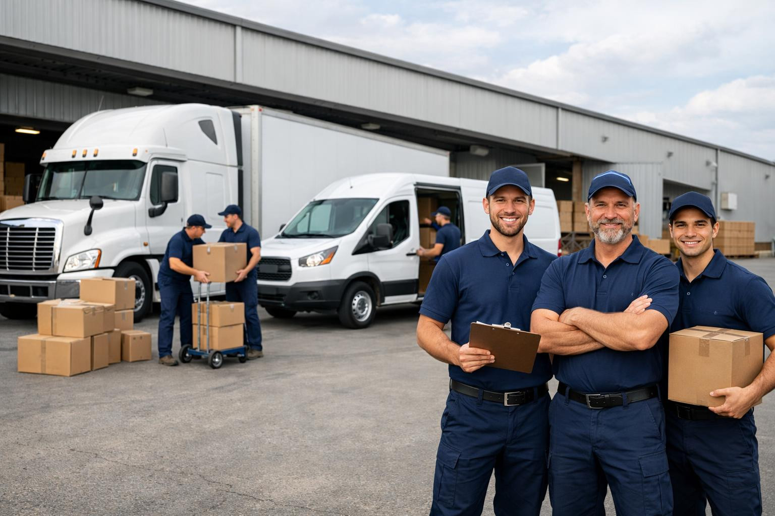 Reliable road freight and professional moving ensure fast, safe ...