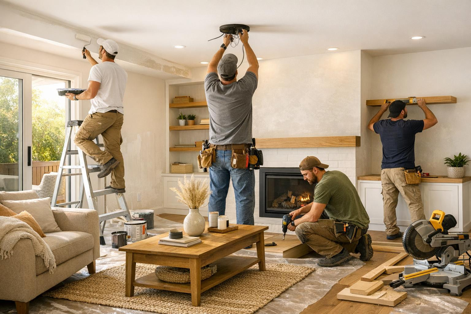 Full renovation work </strong renovates the appearance and ...