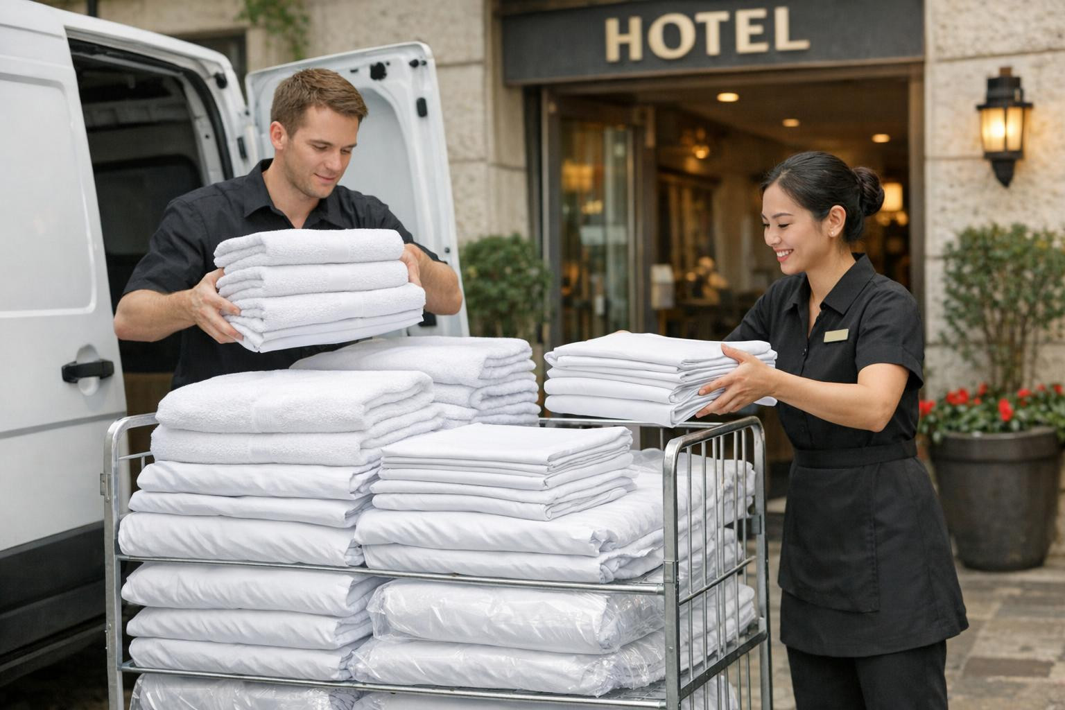 Reliable hotel wash, which ensures cleanliness and high quality ...