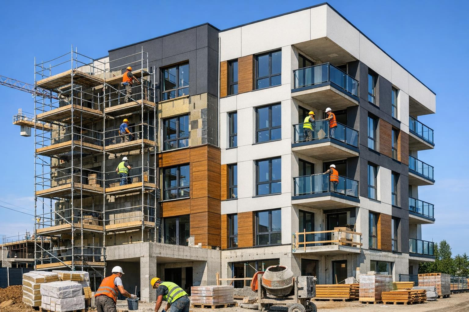 Housing construction that brings peace both to the budget and to the timetable   < Housing and apartment buildings construction  from initial design to handi