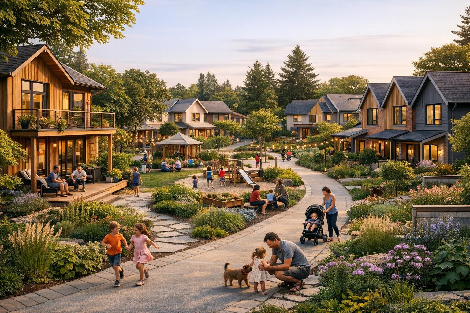 Housing projects that are suitable for the land, family and future ...