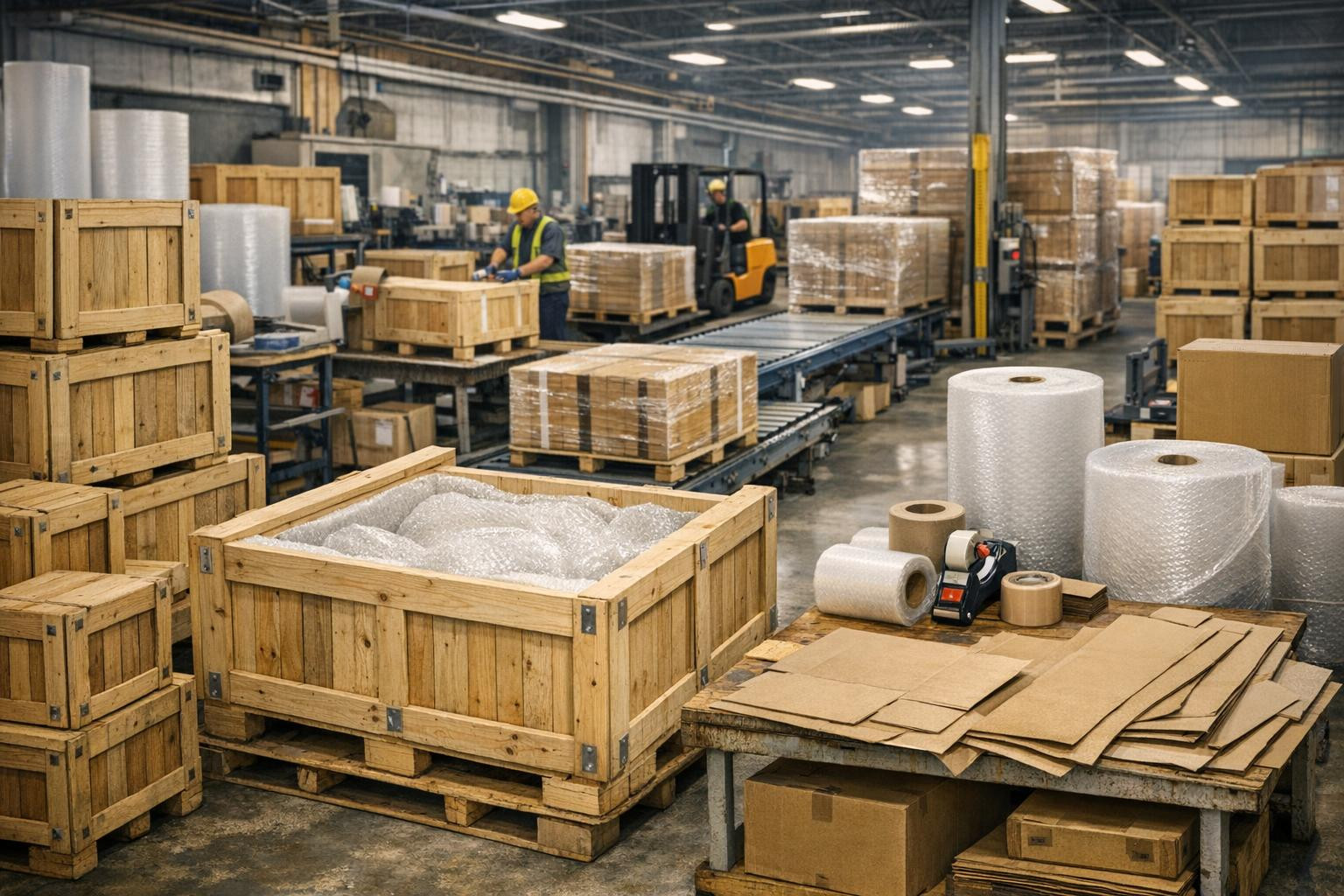 HT56 Heat-treated packaging wood  provides a safe, compliant and ready for use solution for international shipments. The processes of heat and humidity treatmen