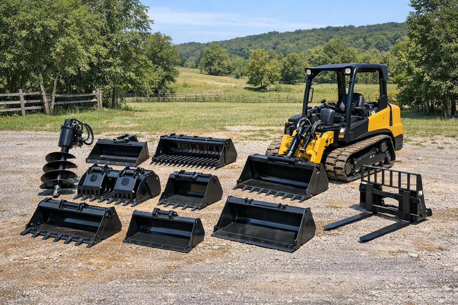 Wide-selected hydraulic accessories turn the charger into a versatile tool: from bumpers and forks to ground drills and tongs - everything to be done faster, mo