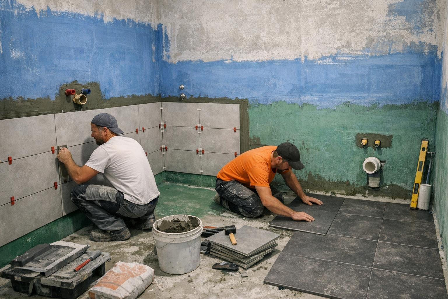 Full waterproofing and precise finishing - professional waterproofing ...