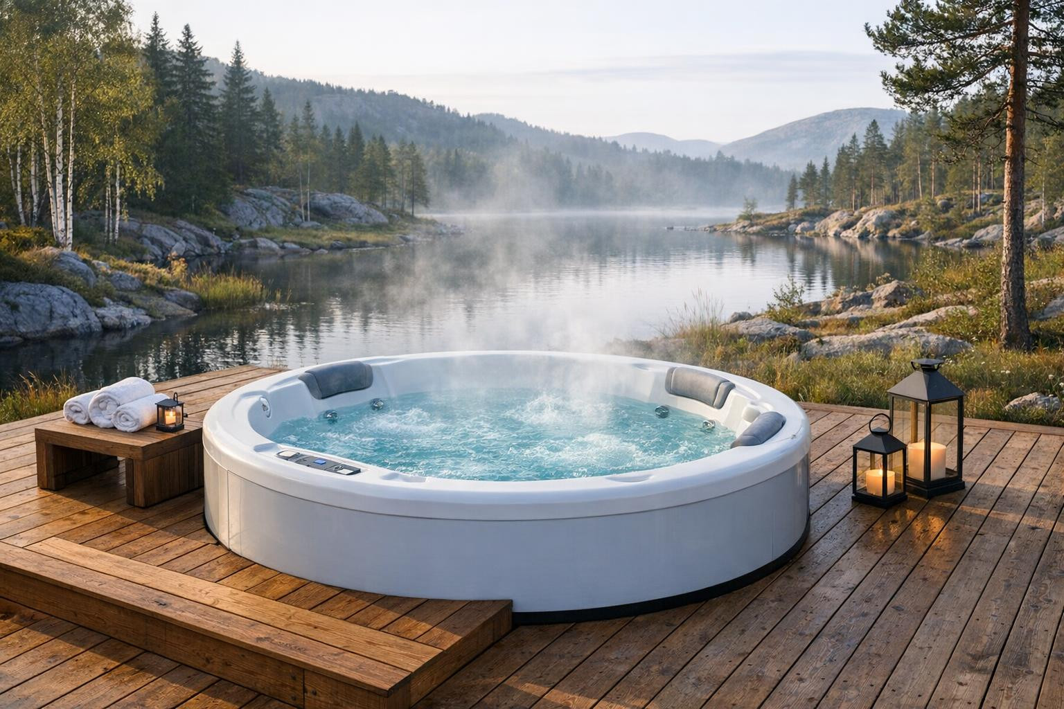 A light, clean and durable solution for a bath A glass fibre bathtub ...