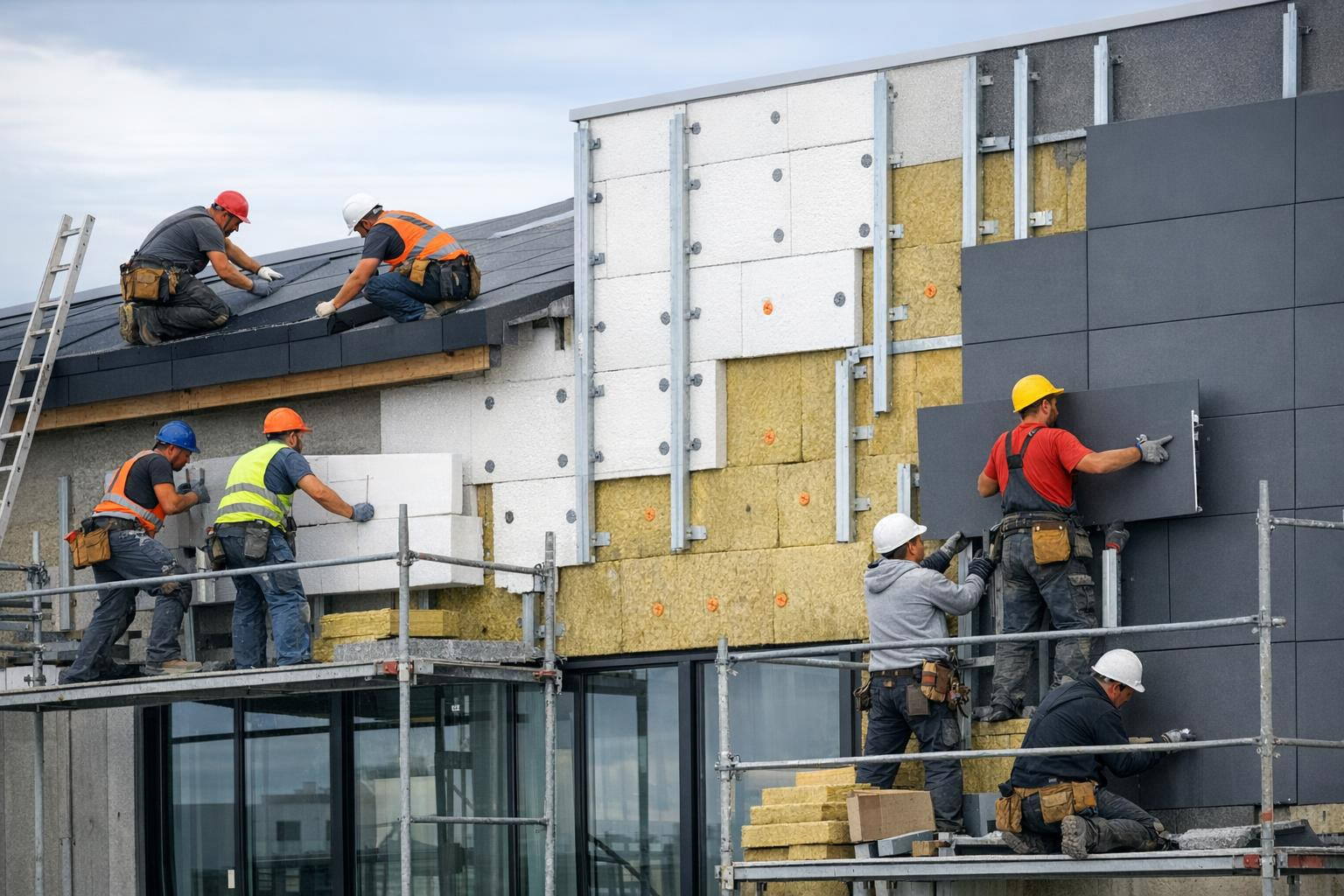 Ilmastikukindlad ja energiatõhusad katused ja fassaadid Katusetööd ...