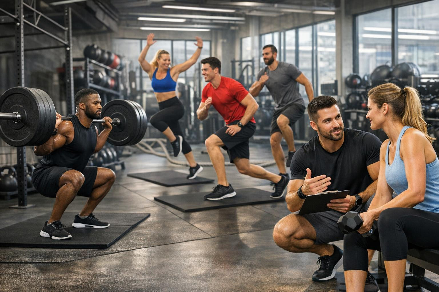 Full approach to the development of strength and endurance   Full training solutions combine target-based  force training , energetic  HIIT training , motivatin