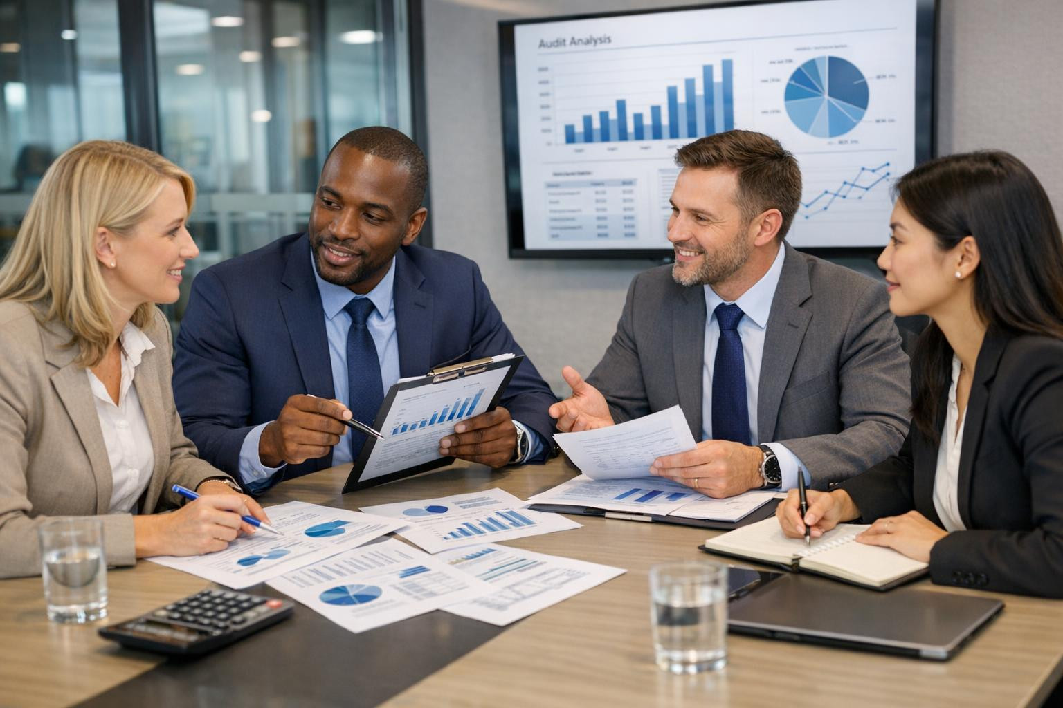 Reliable audit that supports better management decisions   < Audit  and  Financial audit  ensure the accuracy of the reports and give management and interest