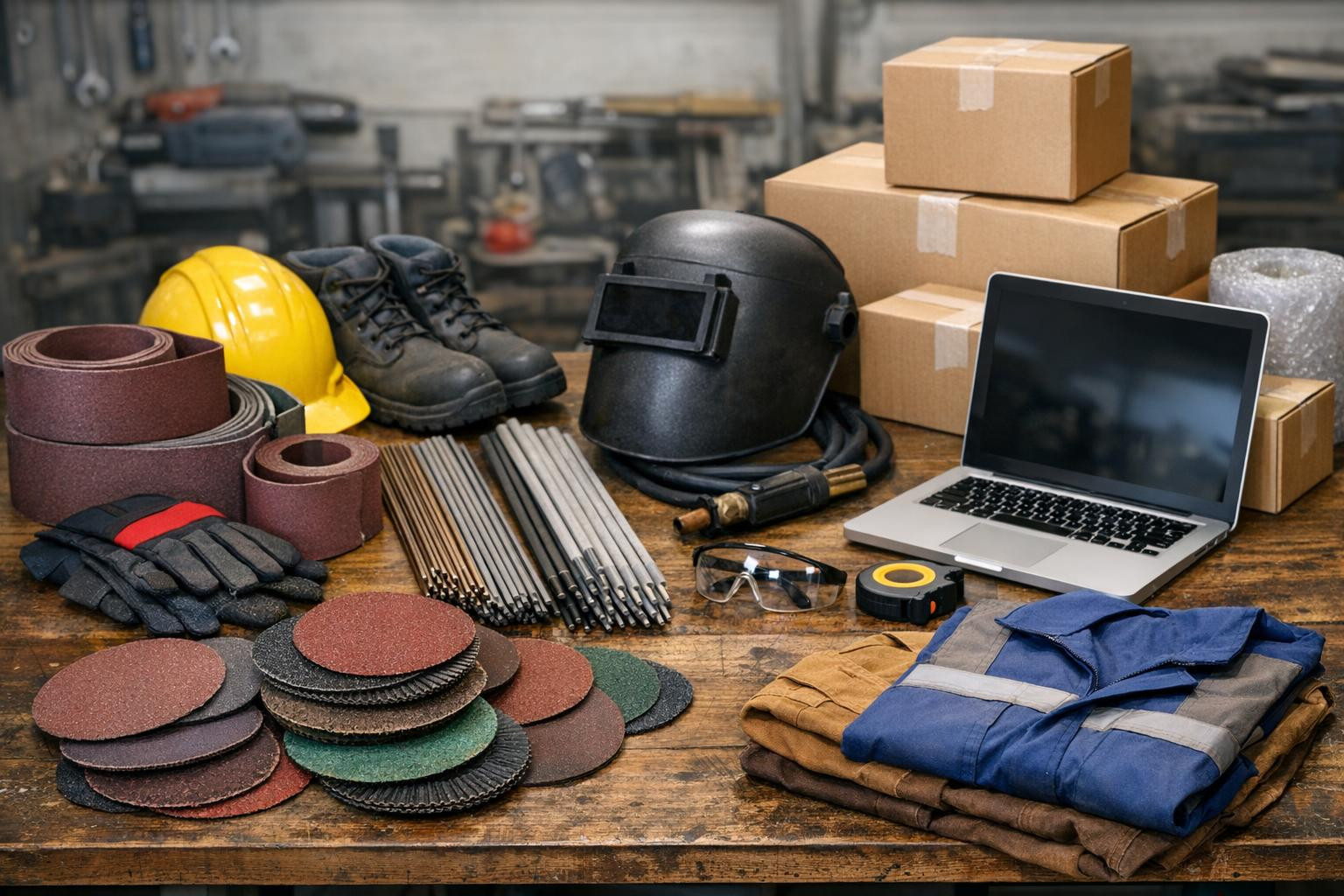 Full range of industrial items that make work smoother    Effective and practical goods  for industrial and repair works is now only a few clicks available. The