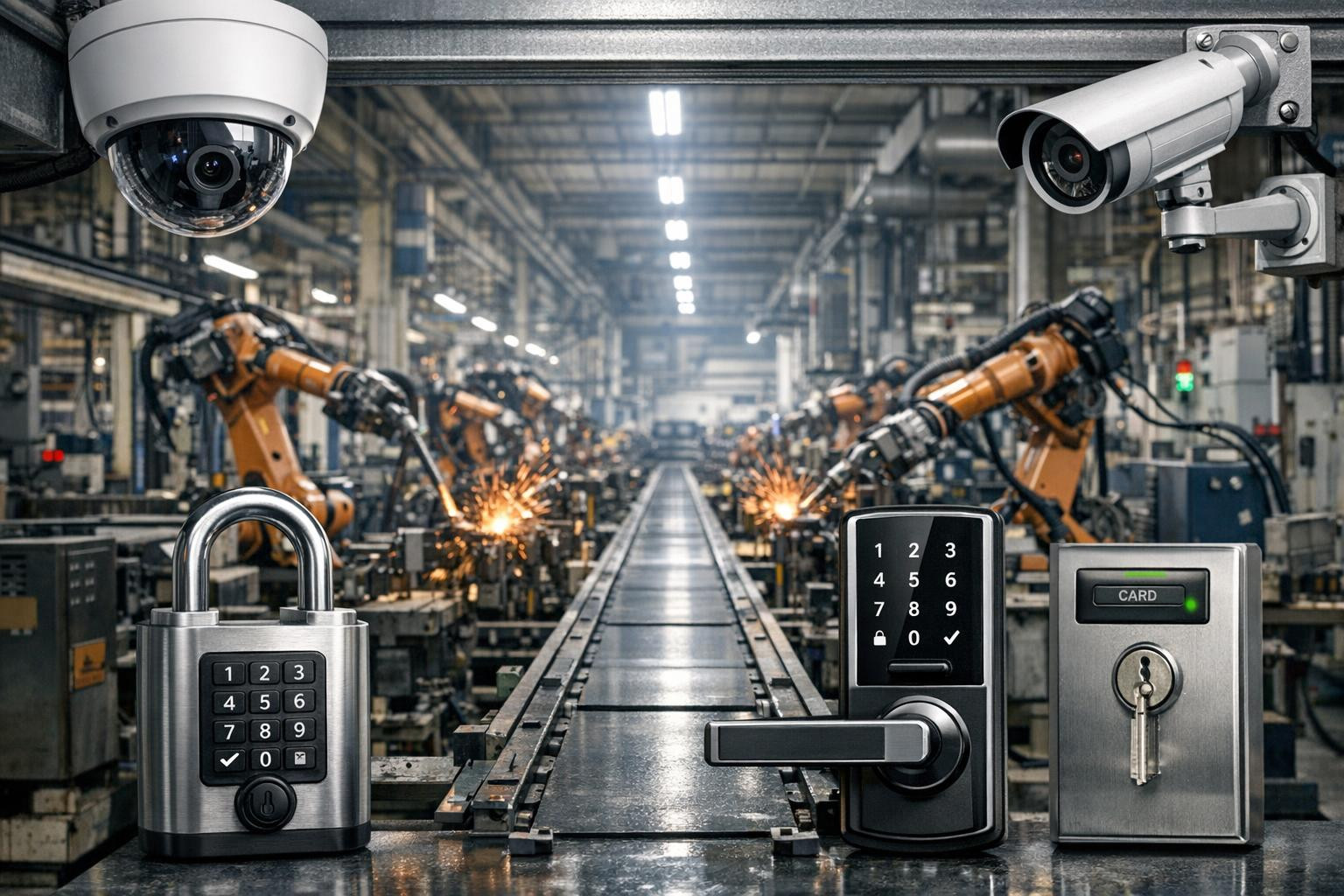 Industrial automation and physical security  combines PLC/SCADA design, access control and video surveillance solutions with high availability  VDI-hosting  to 
