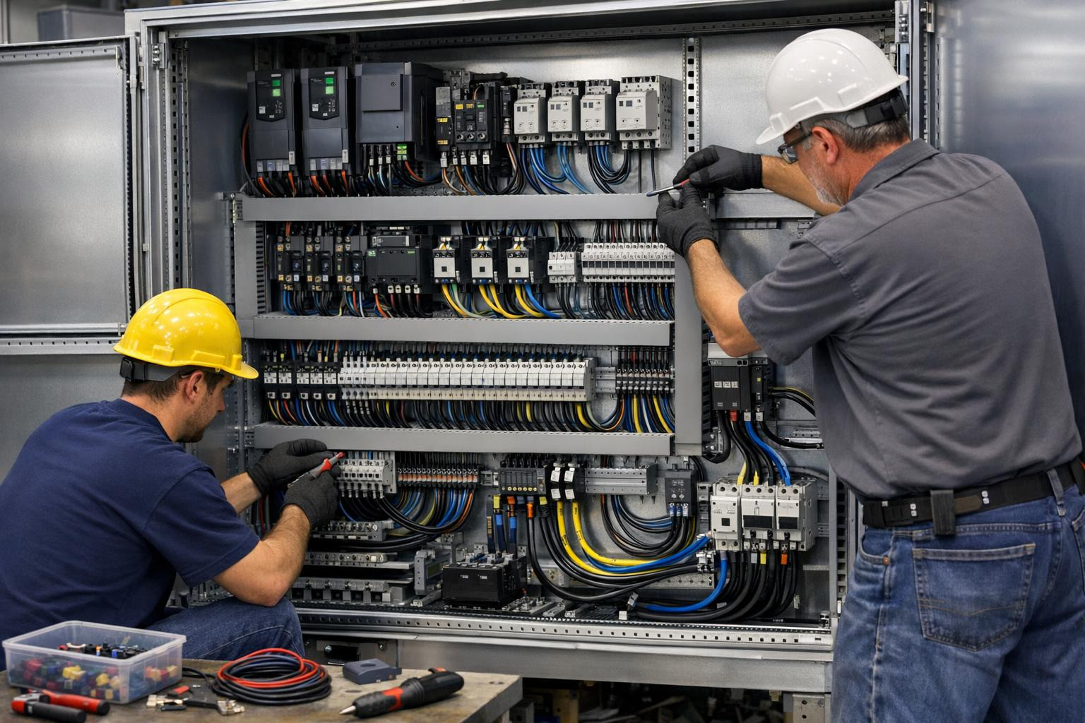 Full-functional supply of electric cabinets and control solutions   gives complex industrial and marine solutions clear control, optimised reliability and simpl