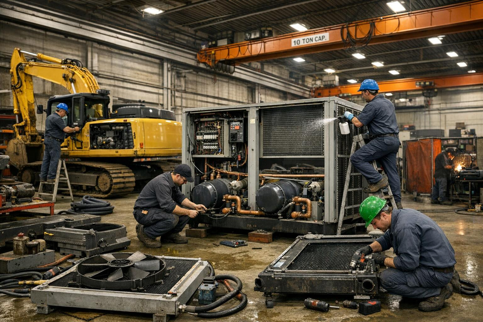 Sustainable solutions to increase the reliability and efficiency of production     Industrial systems  offer a comprehensive approach to equipment and processes