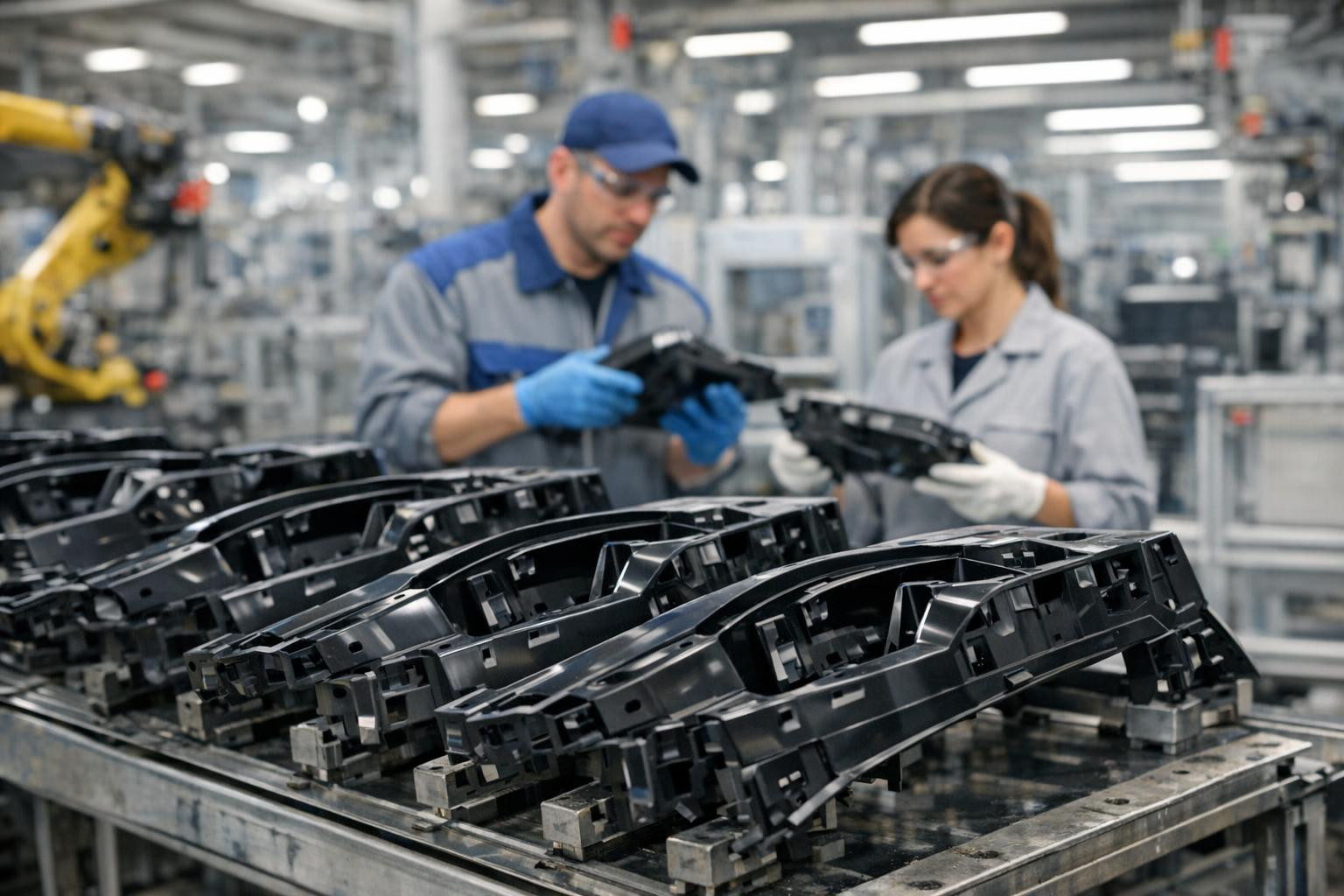 Specific injection components for higher requirements at the production ...