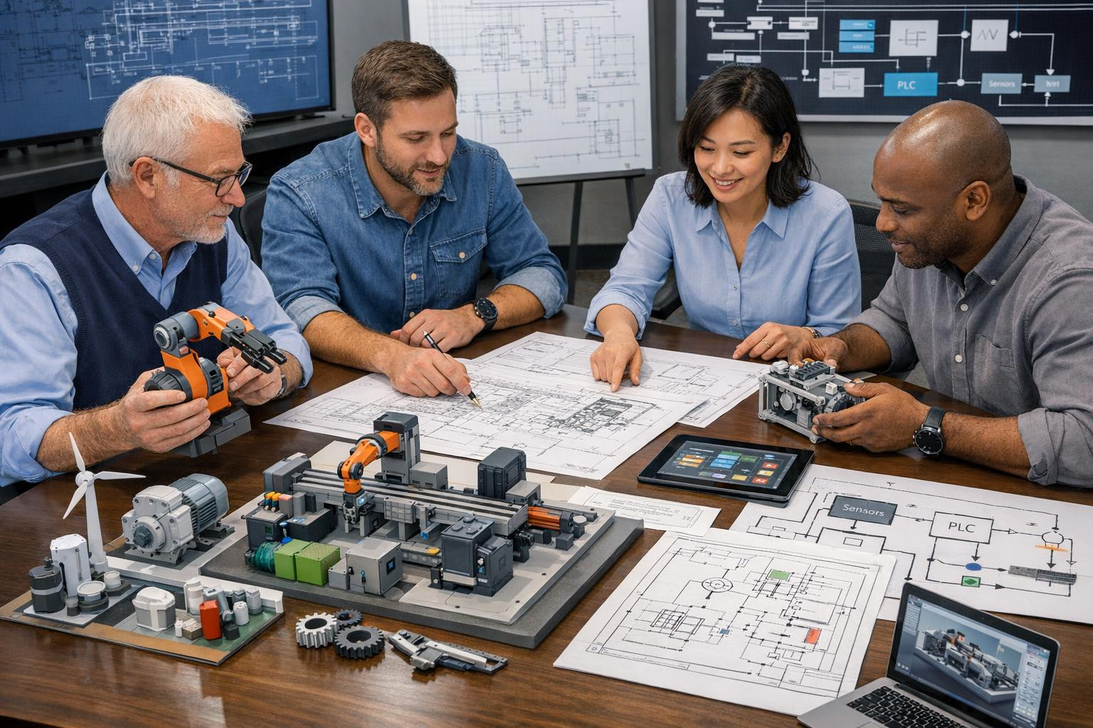 Terviklik insener-tehniline partner projektide igas etapis 
  Insener-tehniline projekteerimine  ühendab masina- ja konstruktsioonilahendused, süsteemide integr