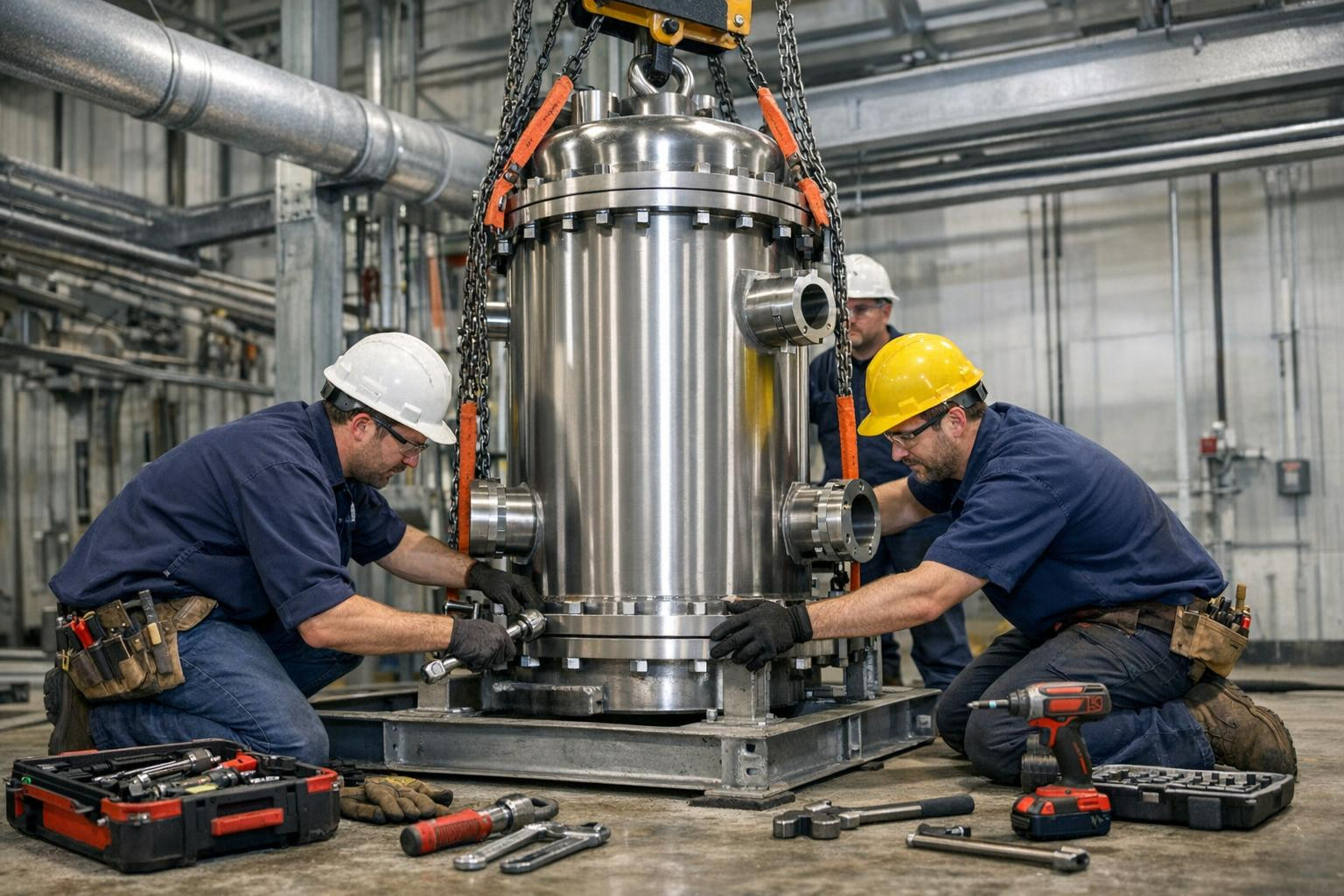 Installation and assembly  ensures fast and operational operation of equipment and systems without further headaches. The service includes  final assembly  , se