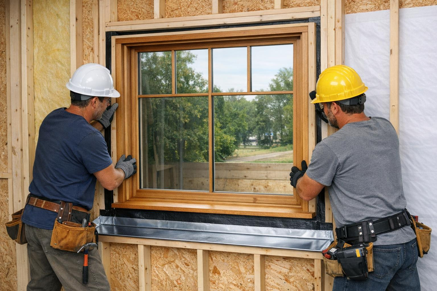 Window installation  ensures a secure, weatherproof and energy-saving connection between home and the outside environment. Install both  wood windows  as frame 