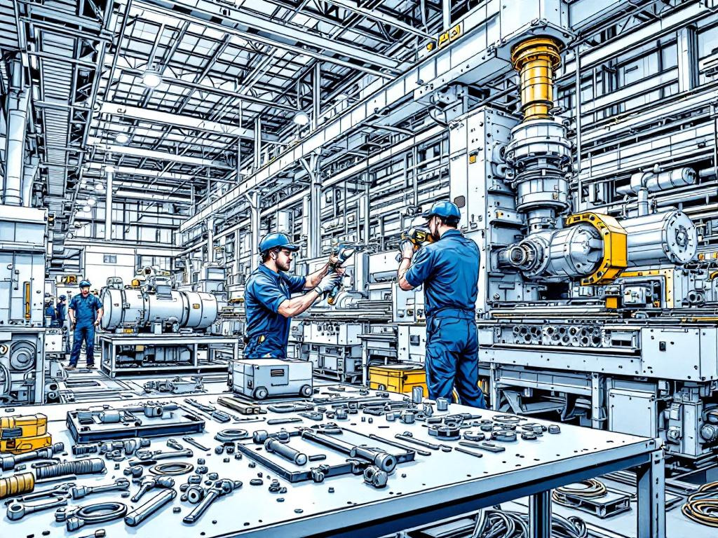 Full solution for the reliability of industrial equipment    < Installation and maintenance   provides full life cycle coverage: from accurate installation o