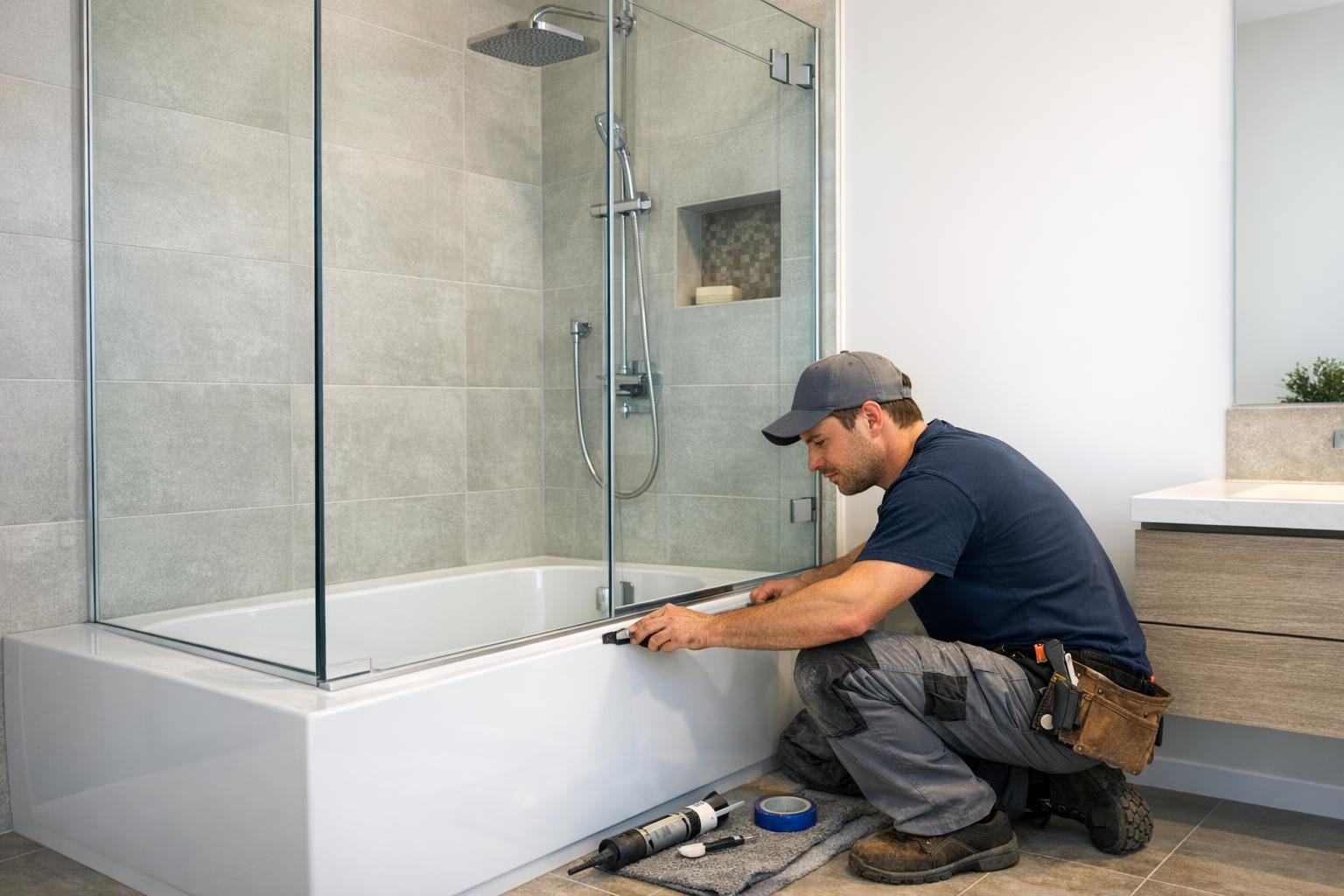 A precision that ensures the safe use of the bathroom Professional ...