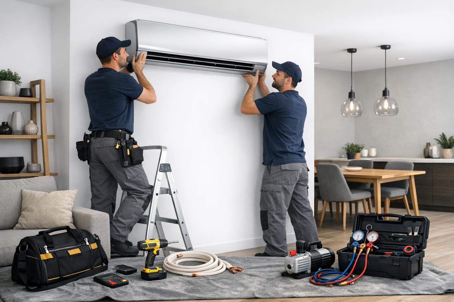 Installation of climate systems: comfortable indoor climate without concern    Installation of climate systems  ensures stable and healthy indoor climate both a