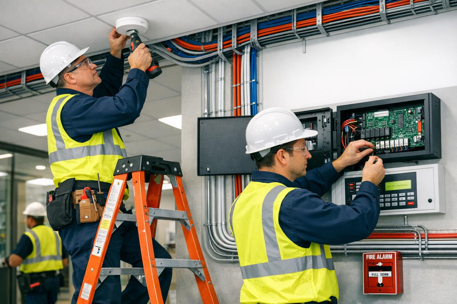 The installation of systems offers full solutions for buildings, ...