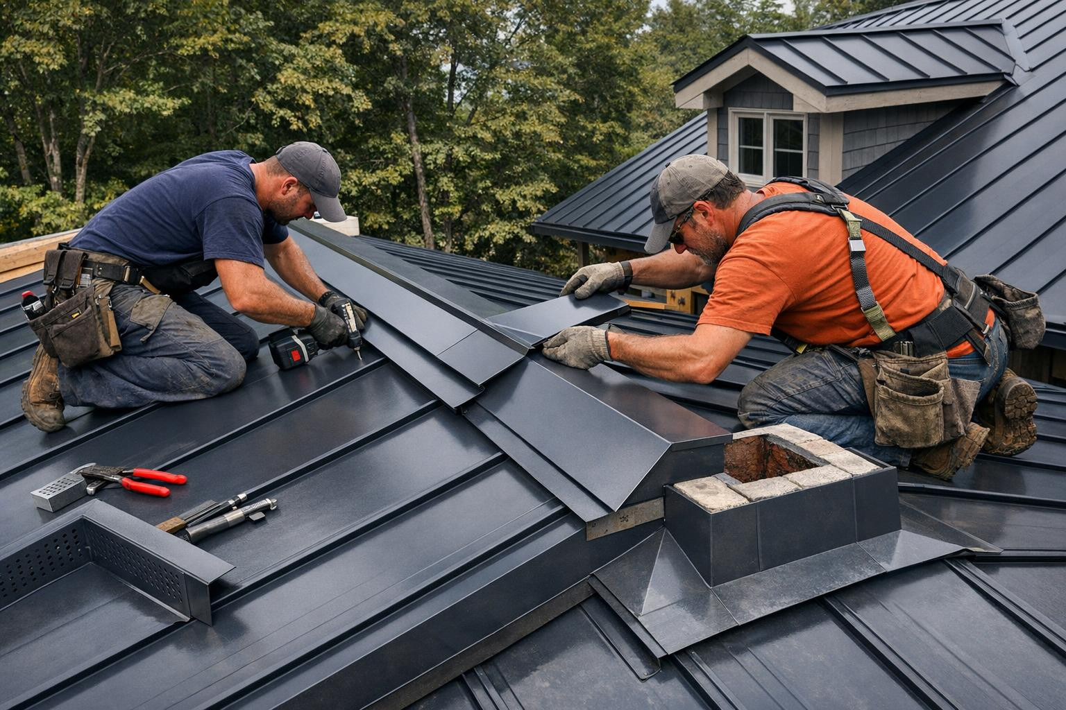 Blank roofs  provide reliable and long life-long protection for both residential and commercial real estate. Precisely made stain components and professional in