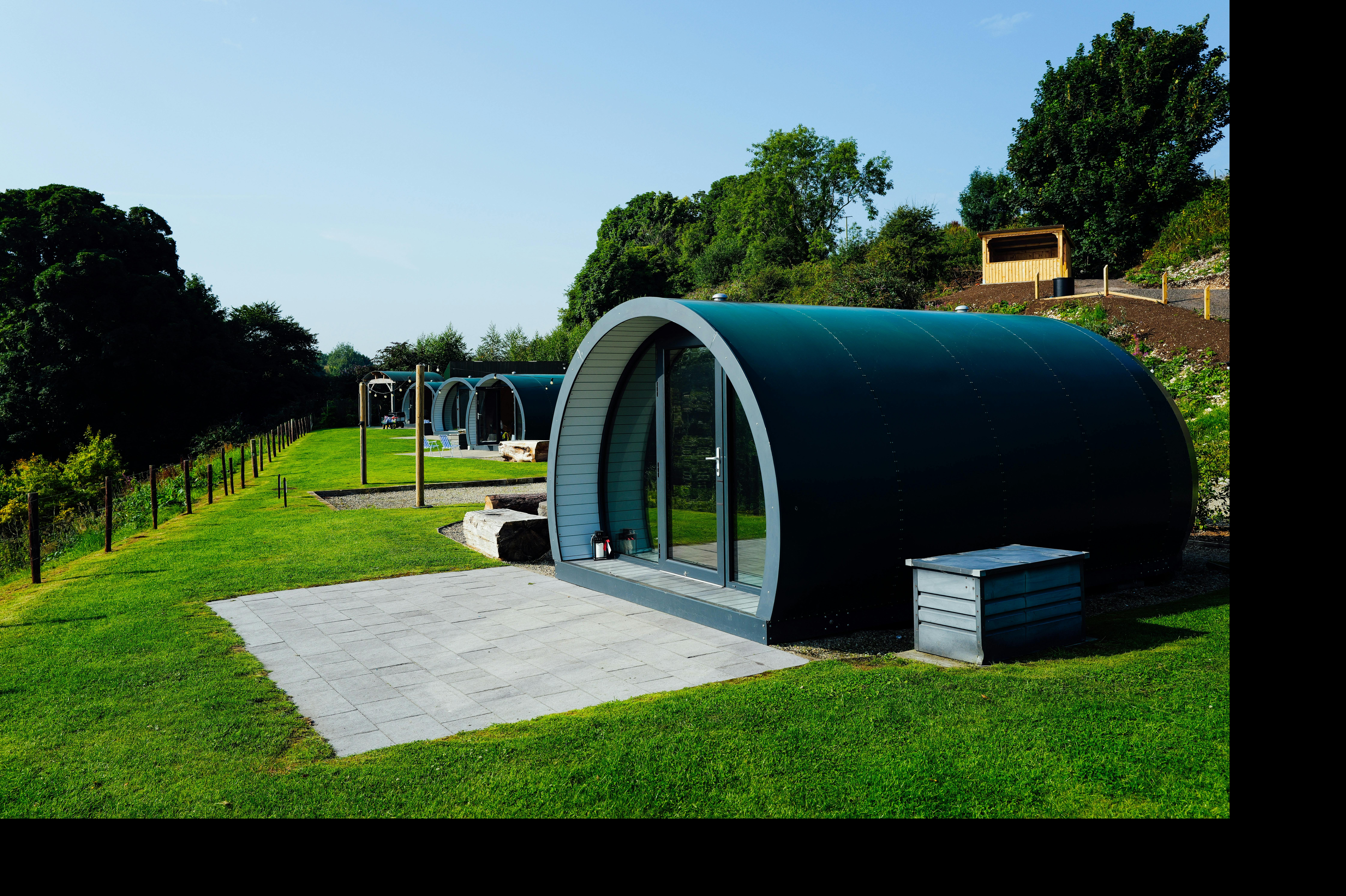 Insulated campsite cabins: fast, comfortable and year-round accommodation    <  Insulated campsite cabins  offer a practical and stylish way to create additi