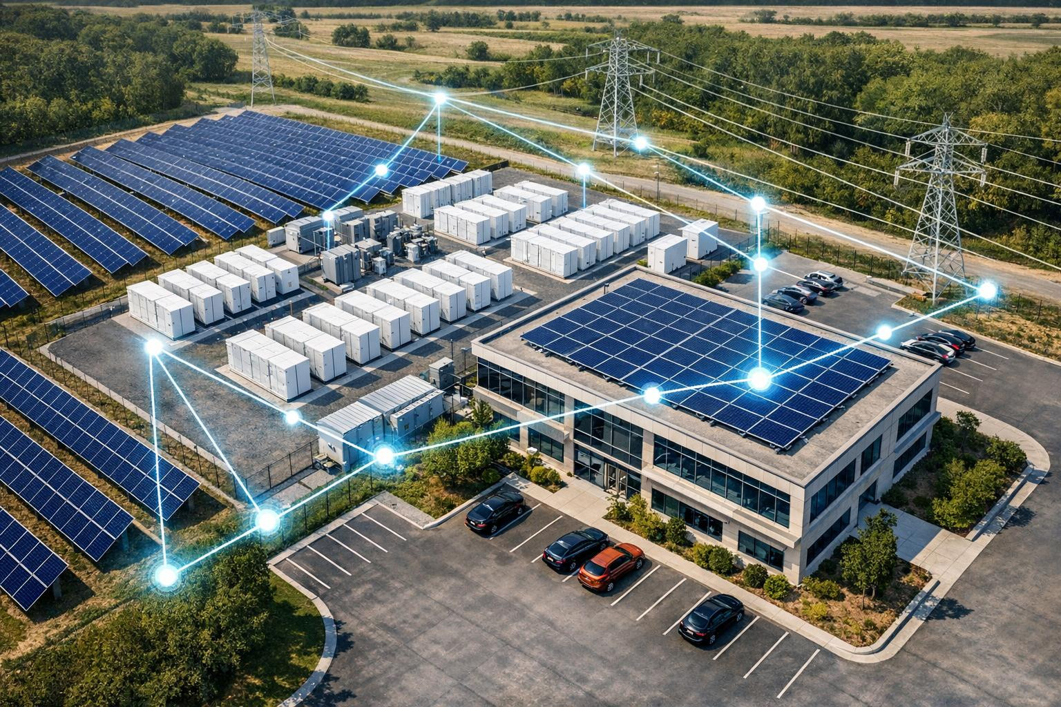 What are integrated energy solutions?   Integrated energy solutions combine  solar panels ,  energy storage   and  inverters  into a single, smartly leading sys