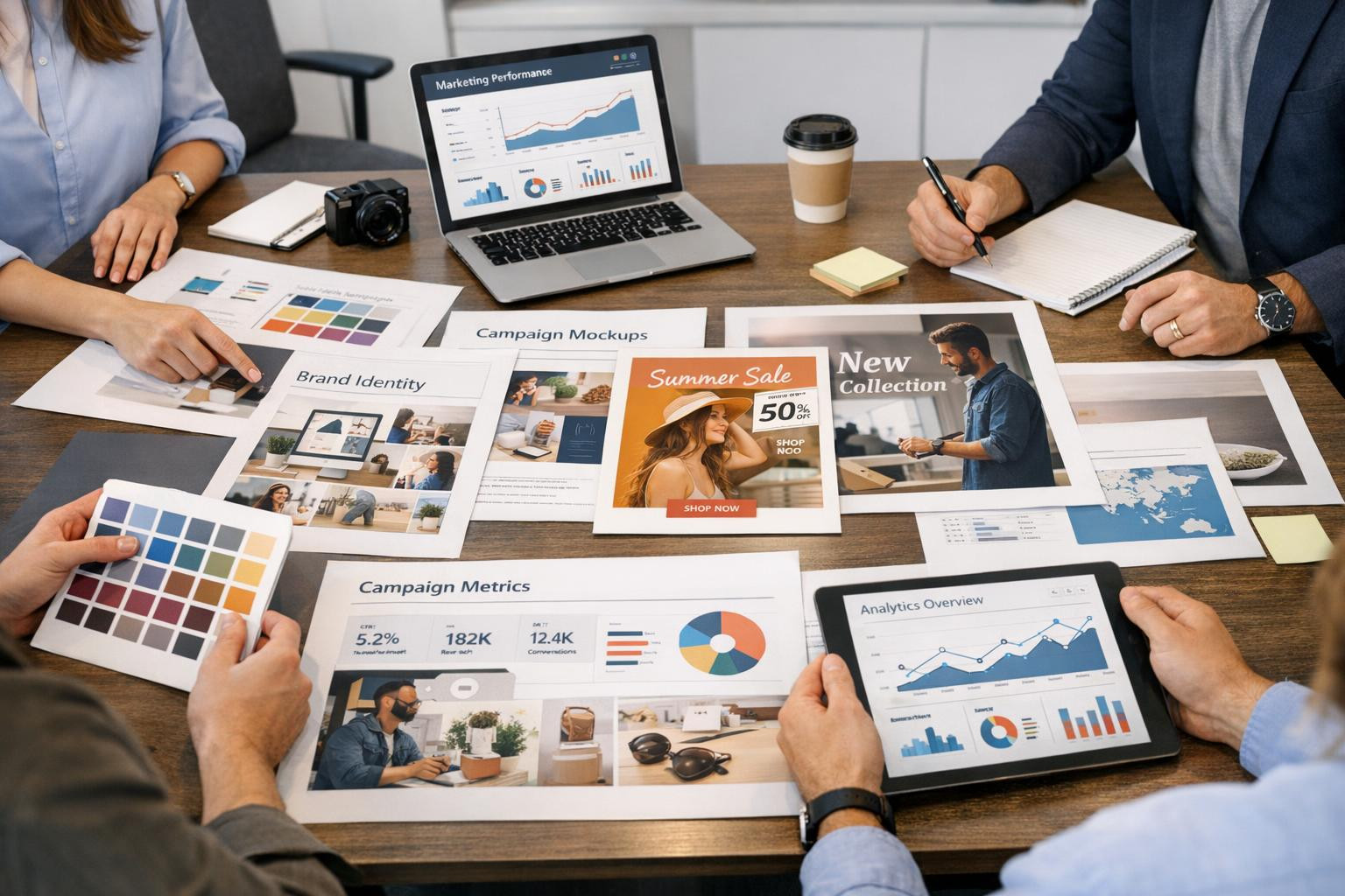 Integrated marketing  combines a clear strategy, target-based communication and data-based media planning to achieve measurable commercial results and increase 