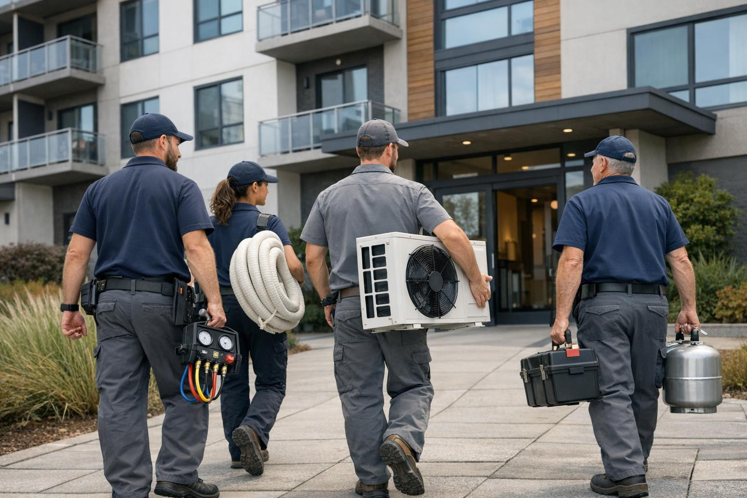 Integrated apartment building solutions: accurate calculation, lower costs    < The management   of apartment buildings will be given a new quality: combined