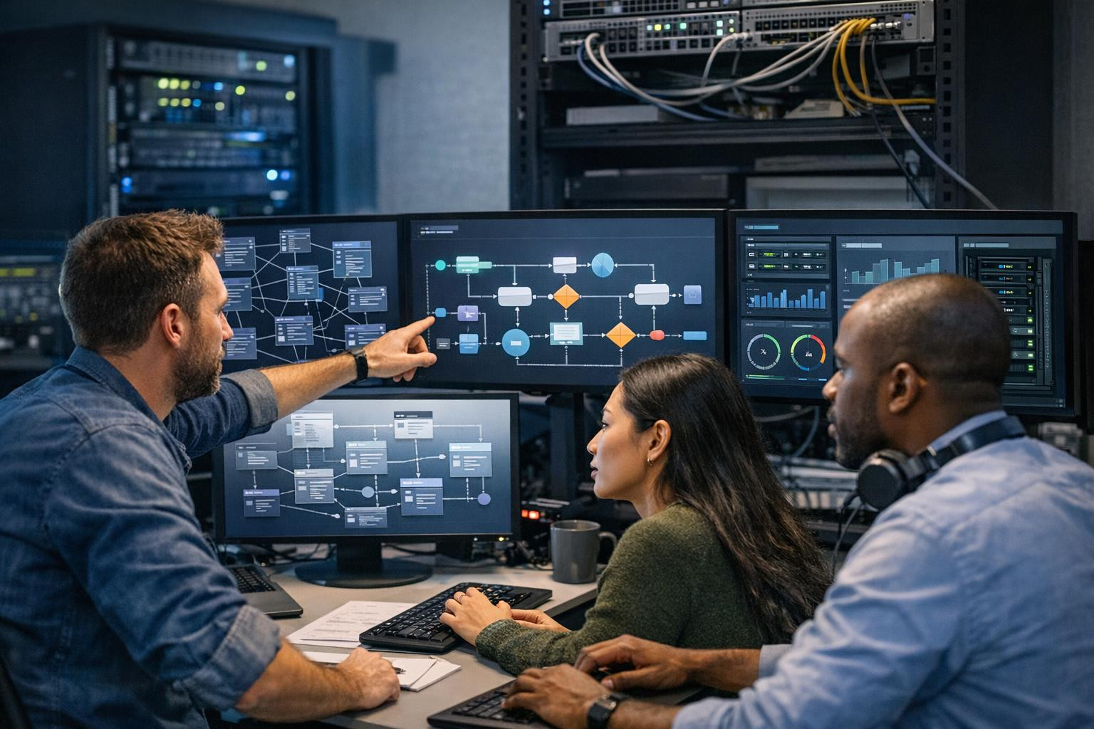 Integration and automation  brings together technical accuracy and business needs: smooth interconnection of systems, automation of repetitive processes, and re