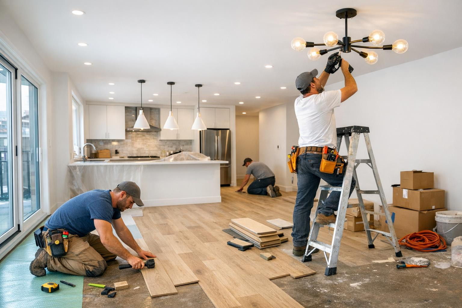 Internal finishing  creates rooms that look good, are durable and comfortable for living or working. With special attention to the details, the inviting and fun